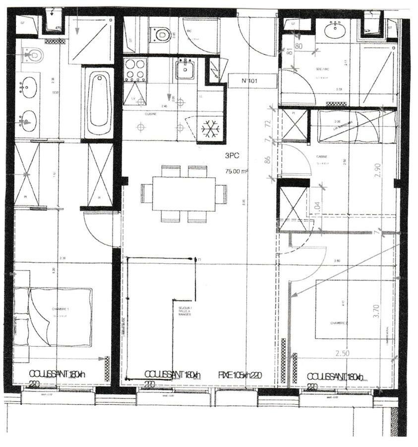 La Suite Appt 101 Meribel Exterior photo